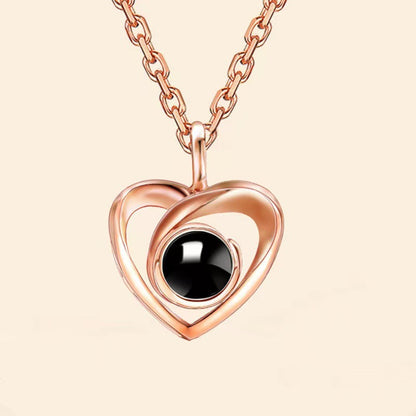 Heart Projection Necklace